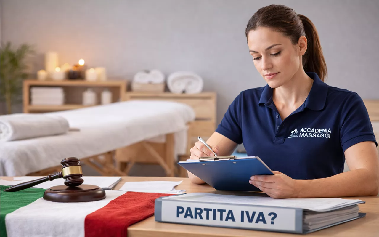 Massaggiatrice partita IVA